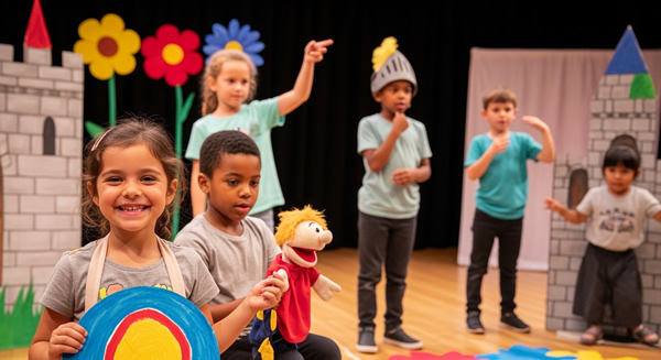 Stage de théâtre enfant à Nîmes – Théâtre de l'éventail